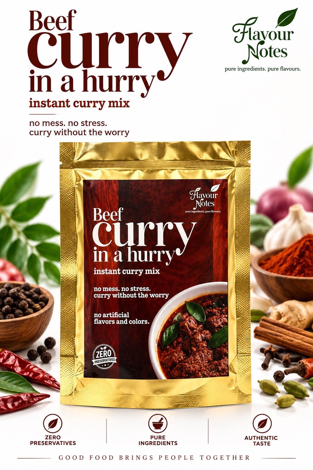 Flavour Notes Beef Curry instant mix