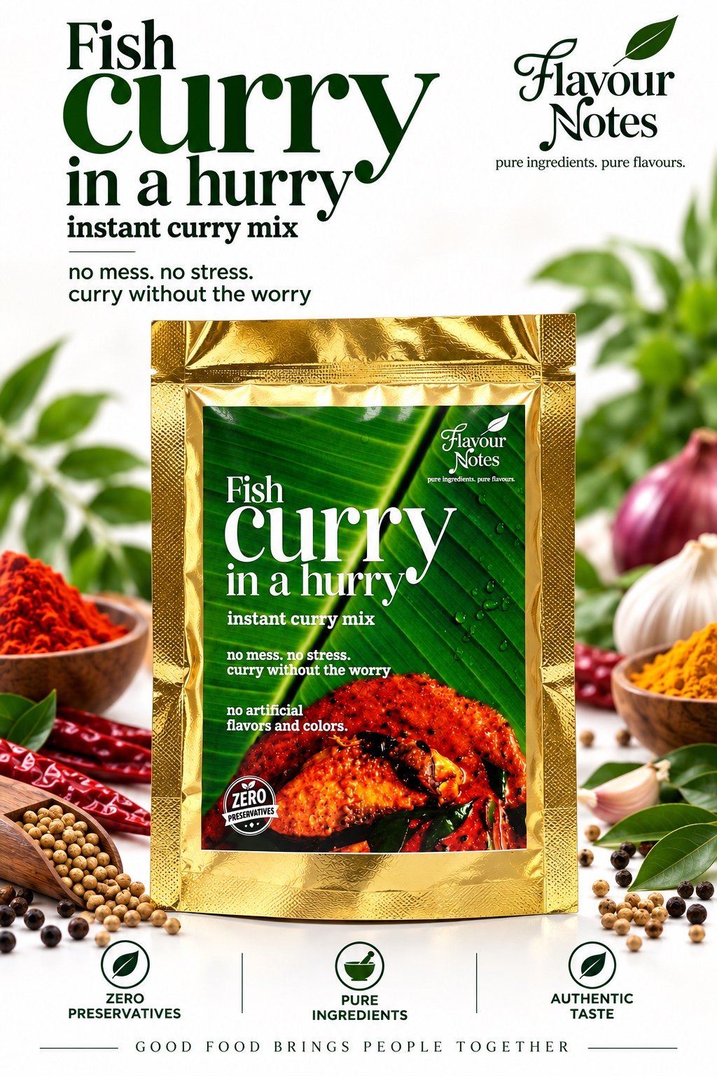 Flavour Notes Fish Curry instant mix